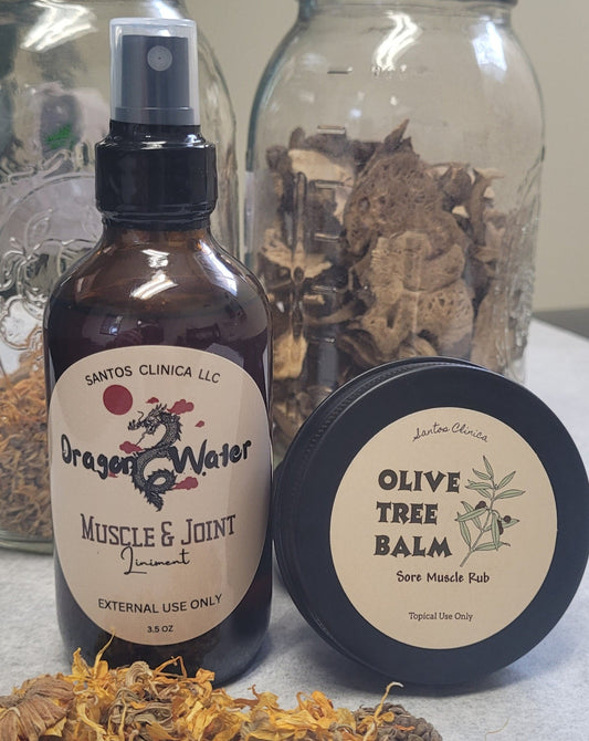 Bundle: Olive Tree Balm & Dragon Water